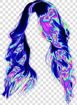  holo  holographic  vaporwave  aesthetic  tumblr  png   Lace Wig  Transparent Png