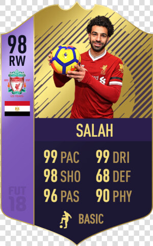 Fifa 18 Poty Salah  HD Png Download