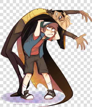 Human Bill Cipher And Dipper  HD Png Download