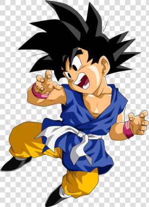 Renders Dragon Ball Z By Elnenecool d49k46r   Dragon Ball Gt Kid Goku  HD Png Download