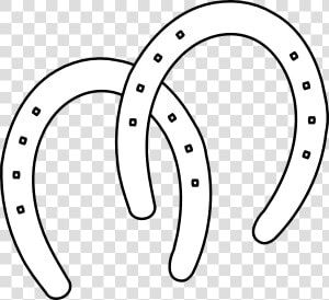 Png White Horseshoes  Transparent Png