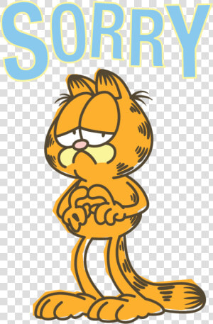 Garfield Line Messaging Sticker   Cartoon  HD Png Download