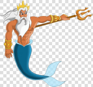 King Triton Trident Png Picture   King Triton  png  Transparent Png