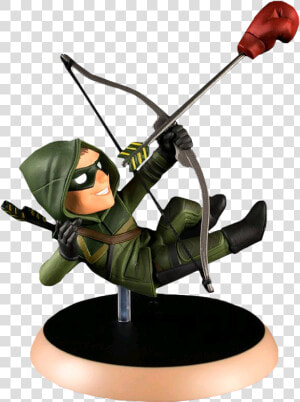 Green Arrow Q fig 3” Vinyl Figure   Qmx Green Arrow  HD Png Download