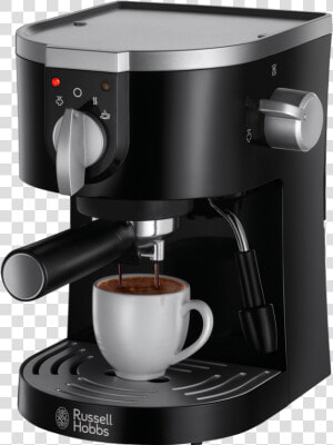 Coffee Machine Png   Russell Hobbs Espresso Machine  Transparent Png