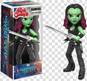 Gamora Rock Candy 5” Vinyl Figure   Rock Candy Funko Gamora  HD Png Download