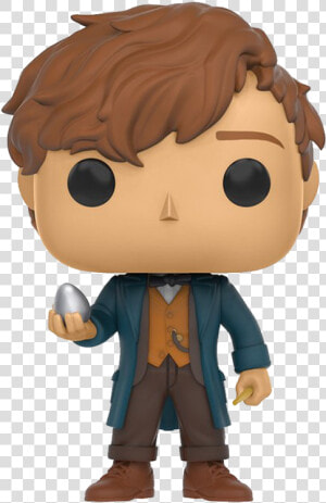 Clipart Walking Dark Figure   Newt Scamander Funko Pop  HD Png Download