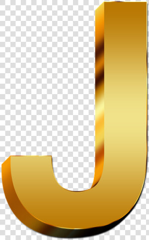 Letras J Png 3 » Png Image   Letra Cor De Ouro  Transparent Png