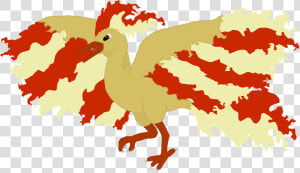 Moltres   Png Download   Rooster  Transparent Png