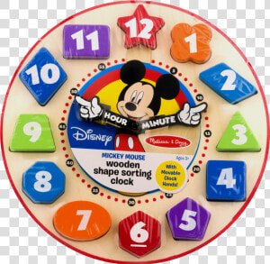 Melissa  amp  Doug Disney Mickey Mouse Wooden Shape  HD Png Download