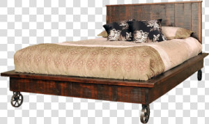  bed   Steampunk Bed Frame  HD Png Download