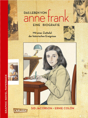 Anne Frank Graphic Novel Tebalou   Anne Frank Book Cover  HD Png Download