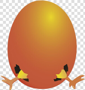 Orange Easter Egg Transparent Png   ไข่ การ์ตูน Png  Png Download