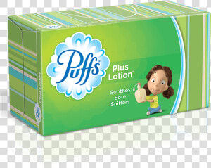 Puffs Plus Lotion Tissues  HD Png Download