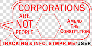 Corporations Are Not People   Parallel  HD Png Download