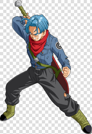 Mirai Trunks Dbs V2 By Saodvd On Deviantart   Dragon Ball Super Mirai Trunks  HD Png Download