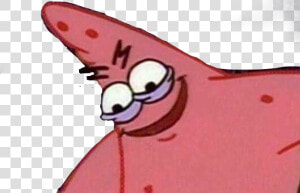  spongebob  patrick  meme  tiktok  urmom  freetoedit   Evil Patrick  HD Png Download