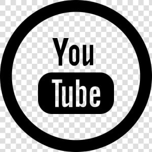 Social Youtube Circular Button   Youtube  HD Png Download