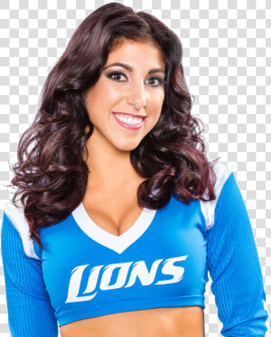 Alexis Detroit Lions Cheerleader  HD Png Download