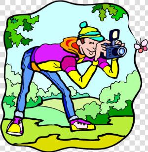 365 Days Of Fun In Marriage   Someone Taking A Photo Cartoon  HD Png Download