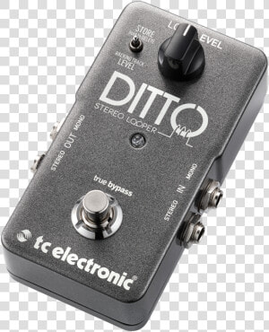 960840001 Ditto Stereo Looper Pedal   Tc Electronic  HD Png Download