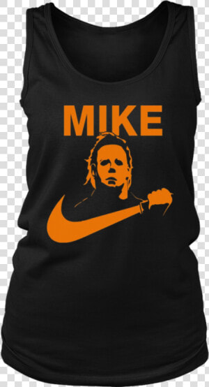 Michael Myers Just Do It T shirt   Pilates Tshirt  HD Png Download