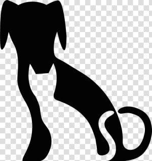 Pet A Cat Clipart Clip Art Black And White Library   Clipart Dog And Cat  HD Png Download