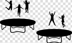 Jump Trampoline Clipart  HD Png Download