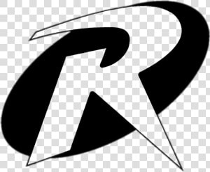  robinlogo  robin  logo  bw  dccomics  alienized  stickerart   Transparent Robin Logo  HD Png Download