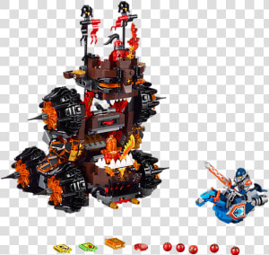 Lego Nexo Knights General Magmar  39 s Siege Machine  HD Png Download