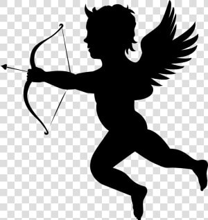 Cupid Arrow Valentines Day Illustration   Cupid Png  Transparent Png