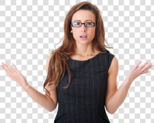 Girl Frustrated Png   Mulher Questionando  Transparent Png