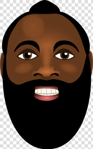 Beard  Harden  James Harden  Nba  Rockets   James Harden Face Png  Transparent Png