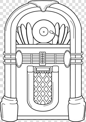 Jukebox Clipart Transparent   Jukebox Drawings  HD Png Download