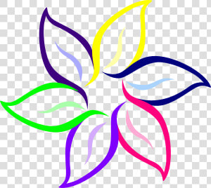 Download Colorful Flowers Png Hd   Color Flower  Transparent Png