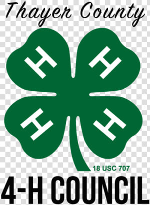 4 H Clover Clipart   Png Download   4 H Clover  Transparent Png