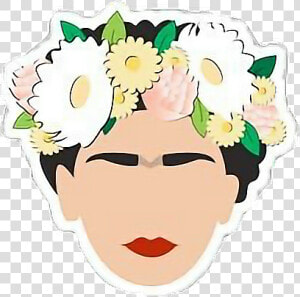  tumblr  snapchat  snapchatfilter  flower  flowercrown   Frida Kahlo  HD Png Download