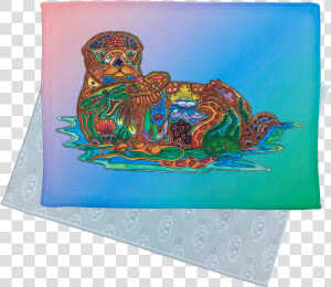 Sea Otter Microfiber Cleaning Cloth Data zoom   cdn   Dachshund  HD Png Download