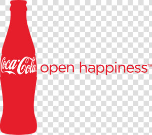 Bottle Coca Cola Vector   Coca Cola Open Happiness Logo  HD Png Download