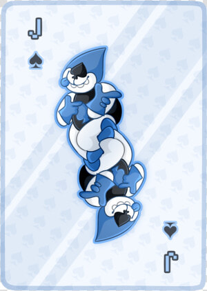 Lancer Deltarune Playing Card  HD Png Download