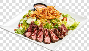 Salad   Beef Tenderloin  HD Png Download