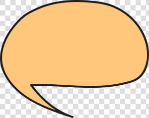 Speech Bubble Clipart Orange   Dialogue Box Transparent Background  HD Png Download