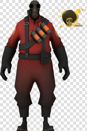 Tf2 Pyro T Pose  HD Png Download