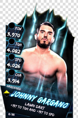 Supercard Johnnygargano S3 Hardened Fusion   Johnny Gargano Wwe Supercard  HD Png Download