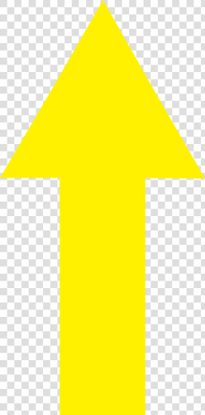 Yellow Up Arrow Png   Yellow Arrow Pointing Up  Transparent Png