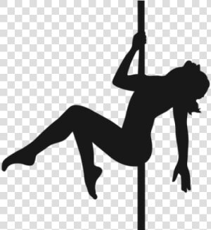 Pole Dancer Silhouette   Pole Dance Icon Png  Transparent Png