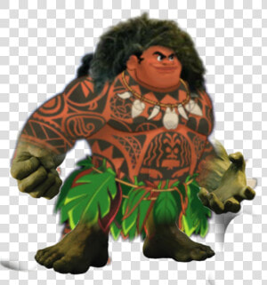 Transparent Maui Clipart   Disney Heroes Battle Mode Maui  HD Png Download