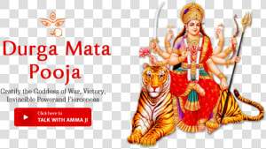 Durga Mata Pooja In Melbourne   Sheran Wali Mata Png  Transparent Png