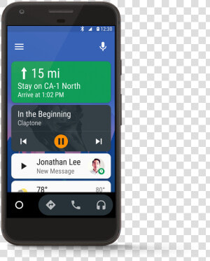 Android Auto Phone  HD Png Download