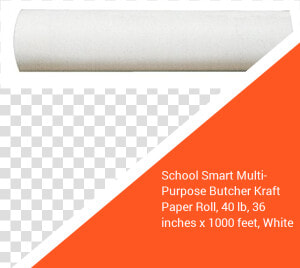 School Smart Multi purpose Butcher Kraft Paper Roll    Coquelicot  HD Png Download